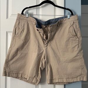 LL Bean Men's Lakewashed® Stretch Khaki Shorts, 9" - Size 42